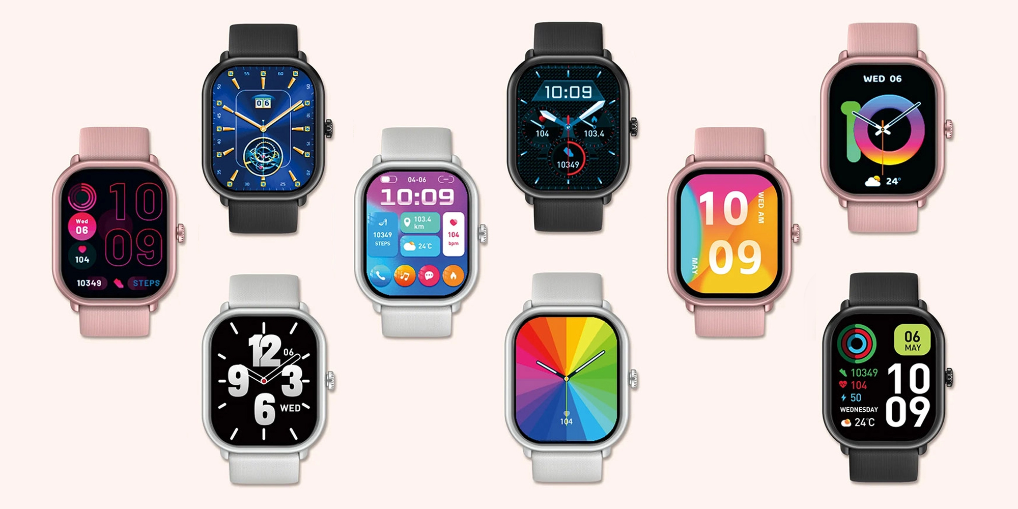 Smartwatch  Zeblaze GTS 3 Pro - czarny